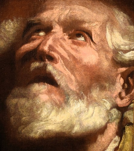 Tableaux et dessins Tableaux XIXe siècle - Saint Pierre, artiste italien du XIXe siècle